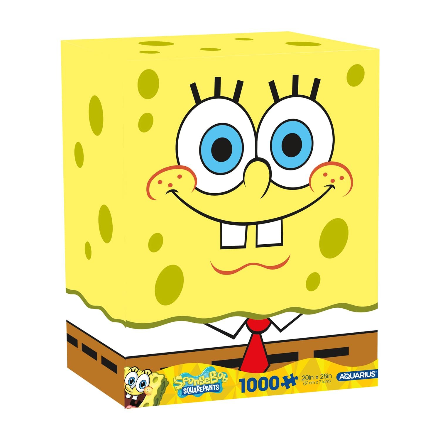 Пазл AQUARIUS SpongeBob SquarePants Premium 25th Anniversary 1000 элементов антибликовый 55 x 71 см, фото №2
