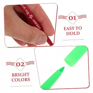 Підводка FRCOLOR Halloween Farbstift Eyeliner Fluoreszenz Liner Stern Eyeliner Stempel Augen Kosmetikstift synthetic.ua - Фото 1