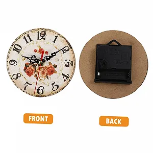 Годинник деревянный орнамент FUNOMOCYA, деревянные, украшение для стола цена на synthetic.ua - Фото 1 Годинник деревянный орнамент FUNOMOCYA, деревянные, украшение для стола synthetic.ua - Фото 1