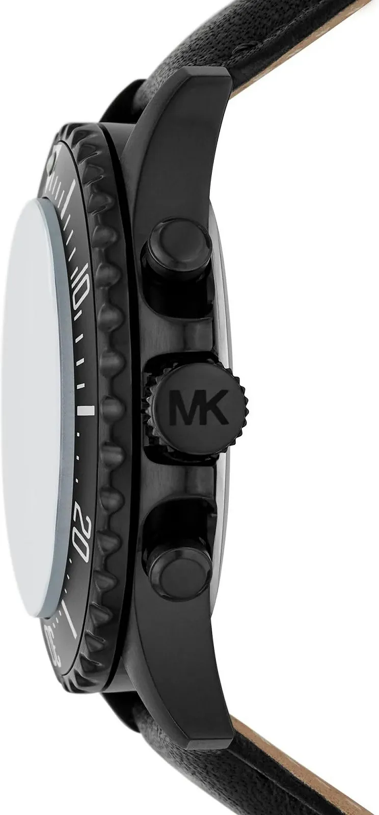 Мужской Хронограф Michael Kors Everest MK9053, черный, 45 мм, Ремешок, фото №3