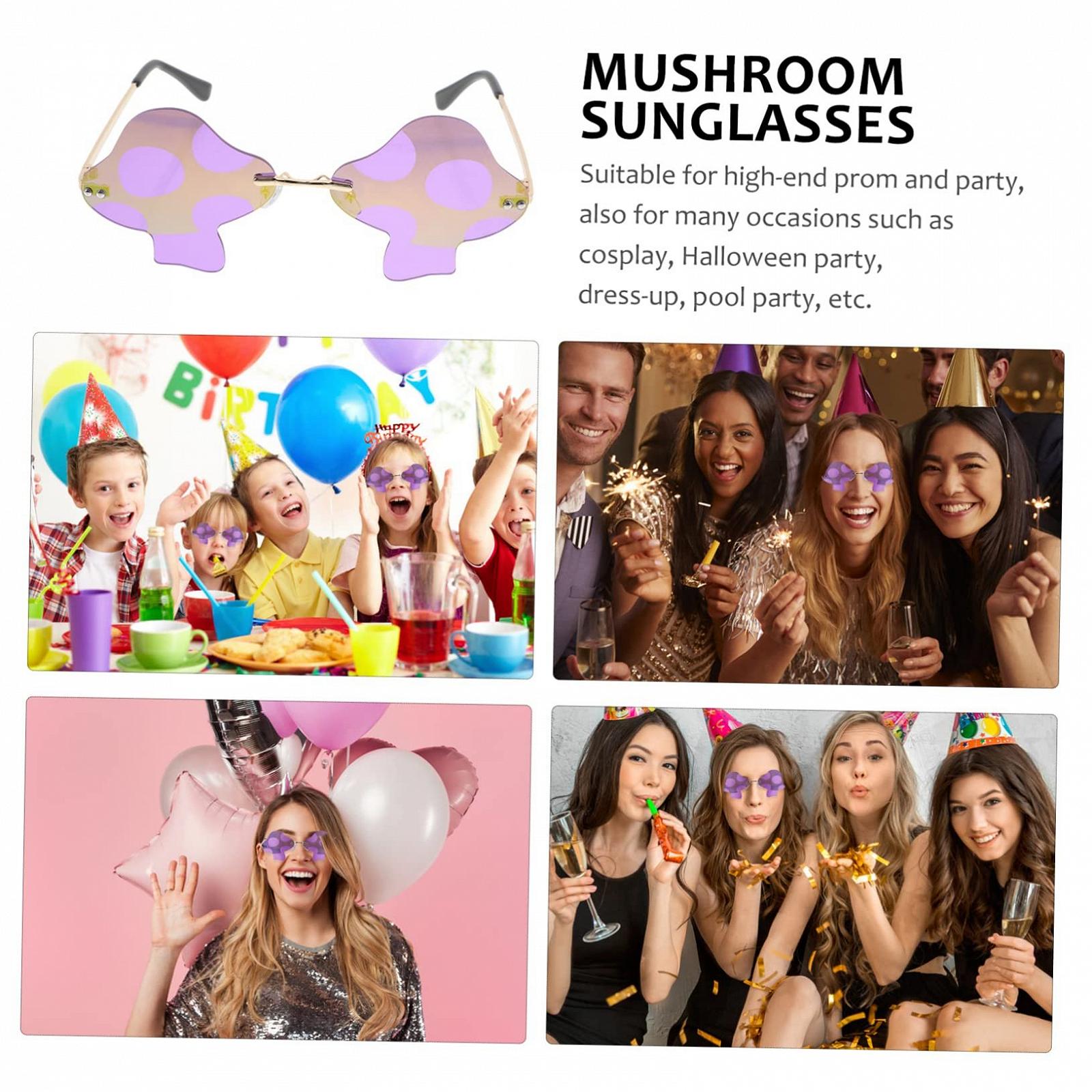 Сонцезахисні окуляри LIFKOME У формі гриба Різні кольори, фото №3