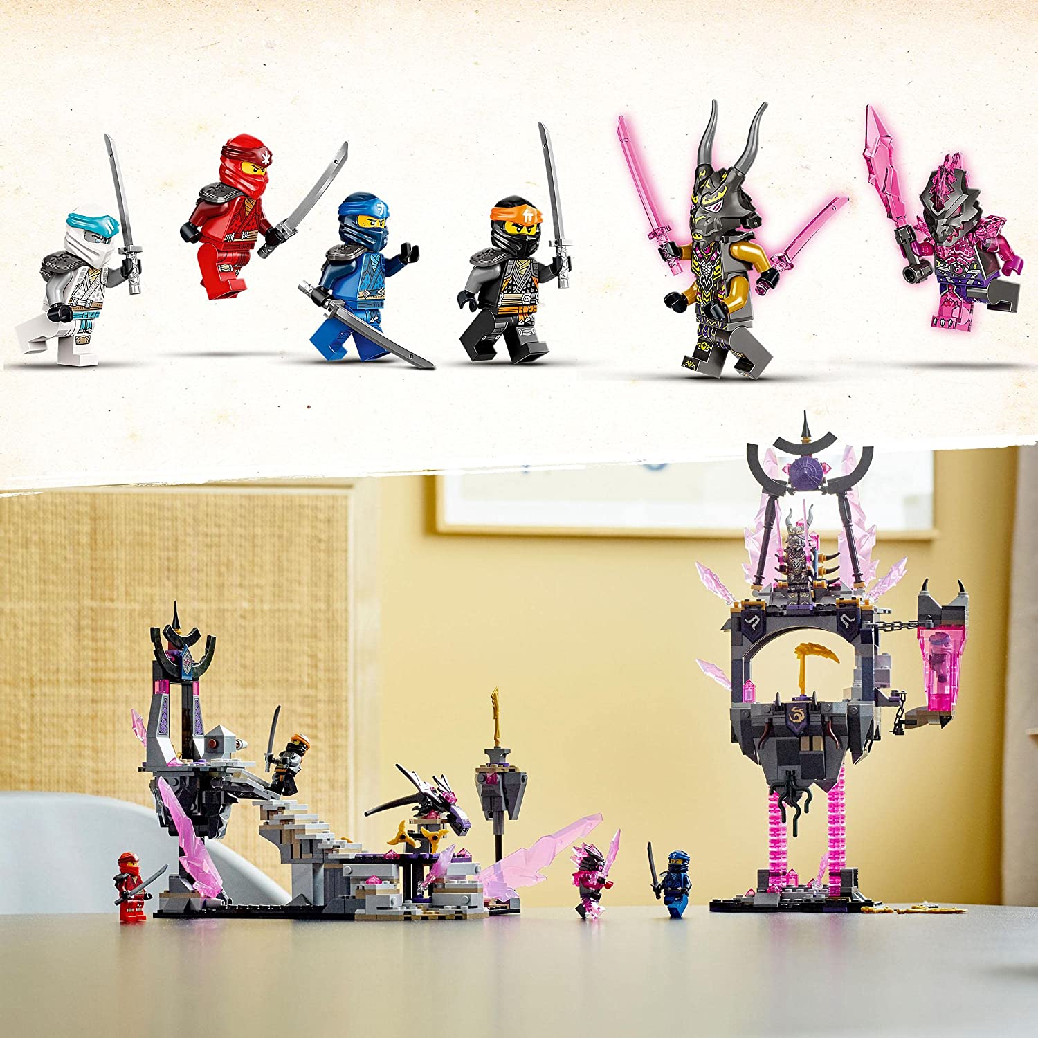 Конструктор Lego Ninjago Храм Хрустального короля 71771, фото №5