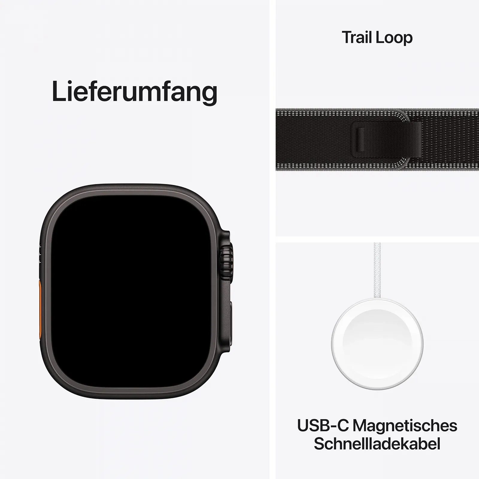Смарт-годинник Apple Watch Ultra 3 GPS + Cellular 49 мм Титан Чорний/Темно-сірий, фото №6