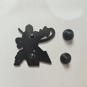 Металлический значок пин Скорпион Мортал Комбат Mortal Kombat МК synthetic.ua - Фото 1