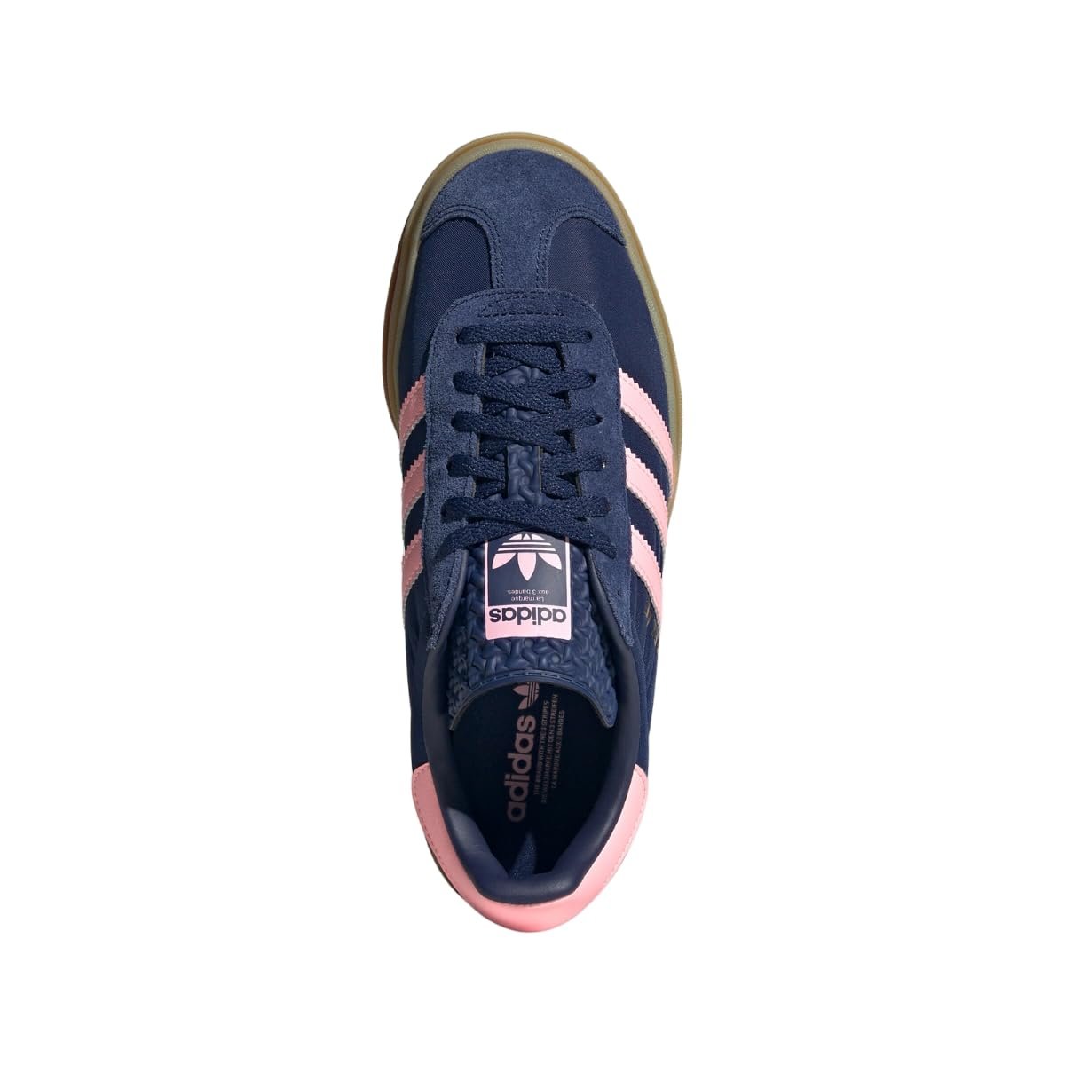 Кроссовки Adidas Gazelle Bold Женские Розовый Зеленый, фото №2