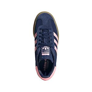Кроссовки Adidas Gazelle Bold Женские Розовый Зеленый synthetic.ua - Фото 1