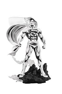 Статуя Superman Pure Arts Чорно-білий 30 см - Фото 1