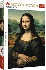 Пазл Trefl Art Collection TR10542 Mona Lisa, Leonardo da Vinci 1000 элементов Разноцветный - Фото 1