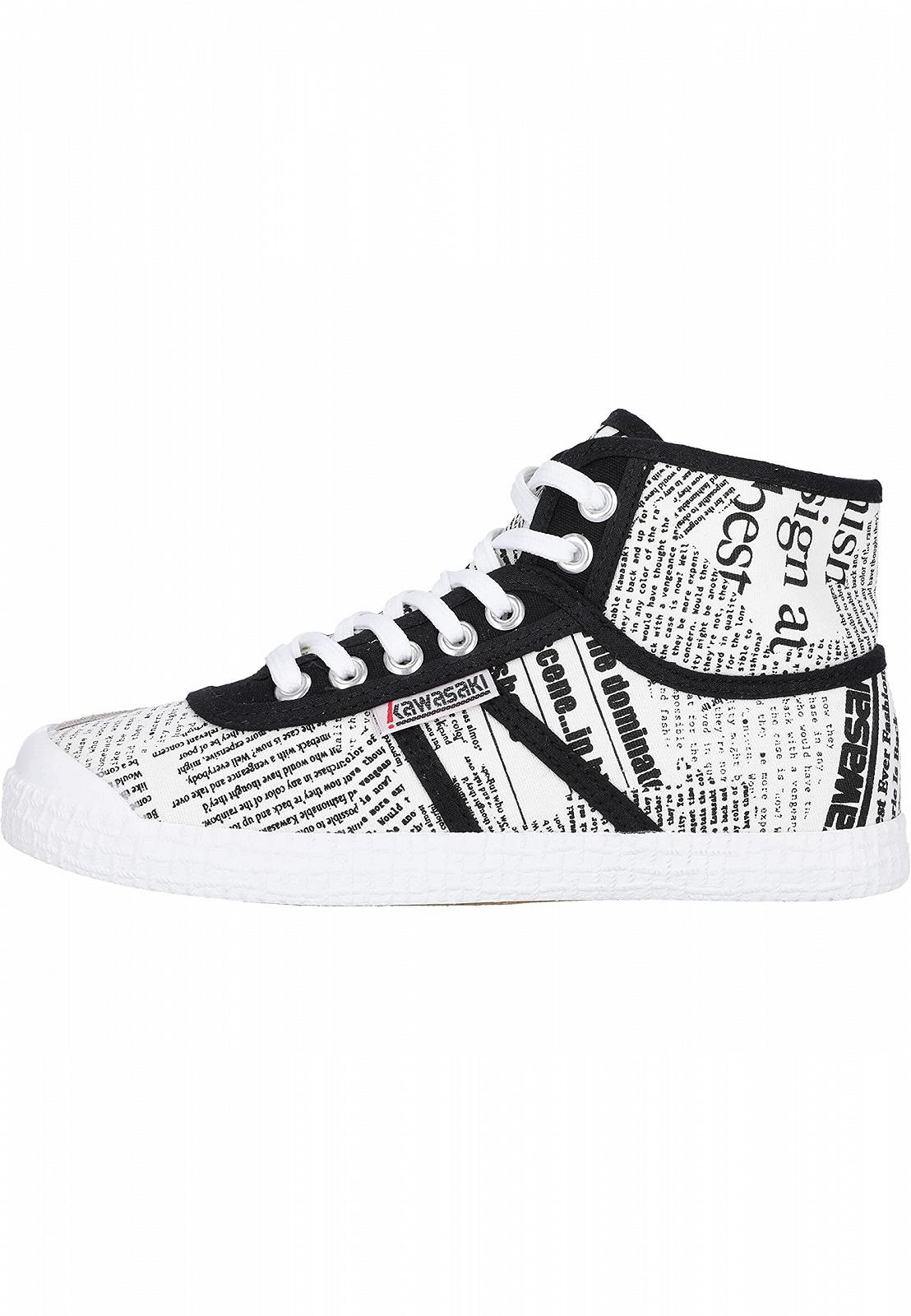 Кросівки Kawasaki News Paper Canvas Unisex, фото №2