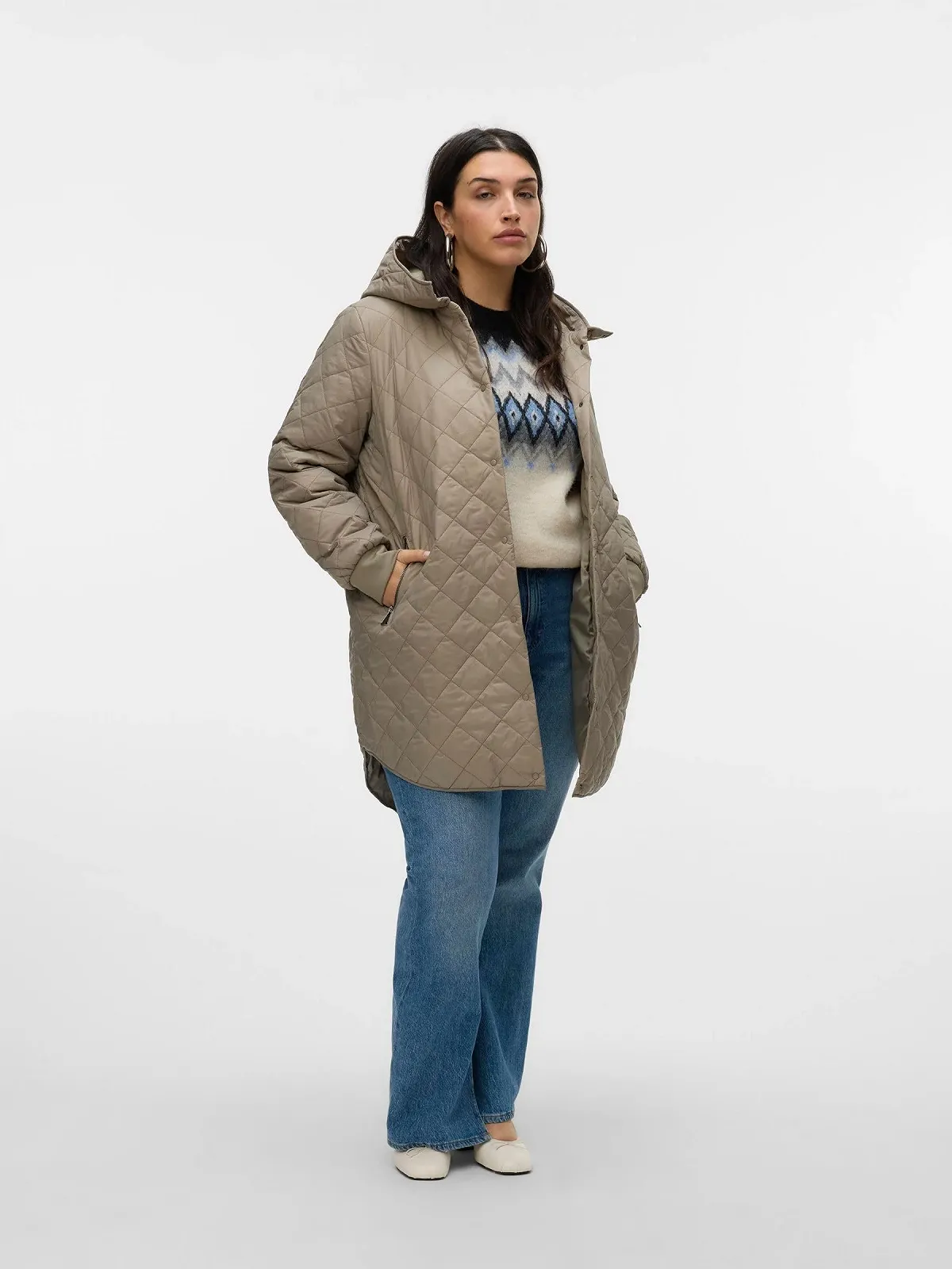 Пальто VERO MODA VMhayle Жіночий, фото №2 Пальто VERO MODA VMhayle Жіночий, фото №2