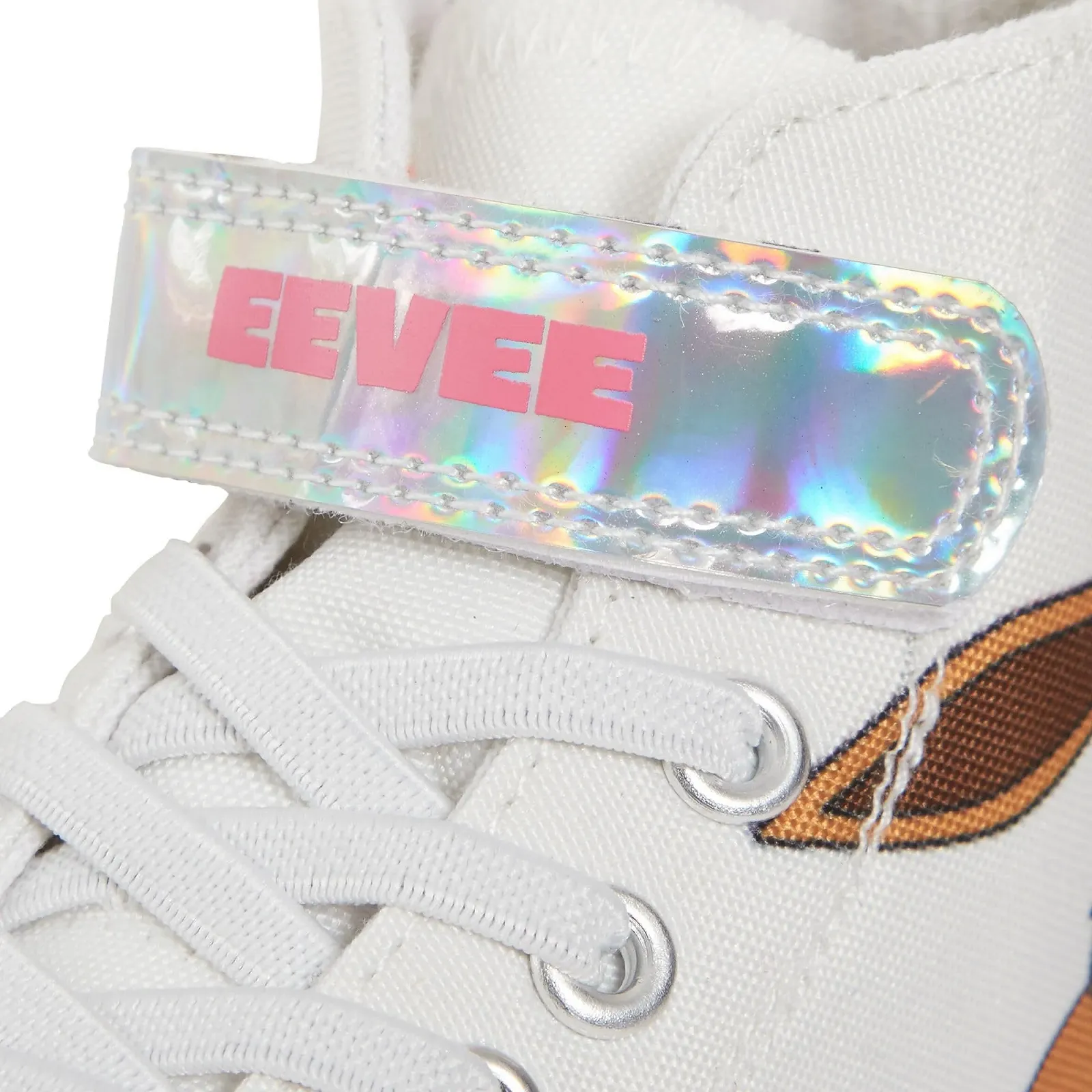 Кеды Pokemon Pikachu Eevee для девочек, высокие детские спортивные туфли на молнии, фото №9