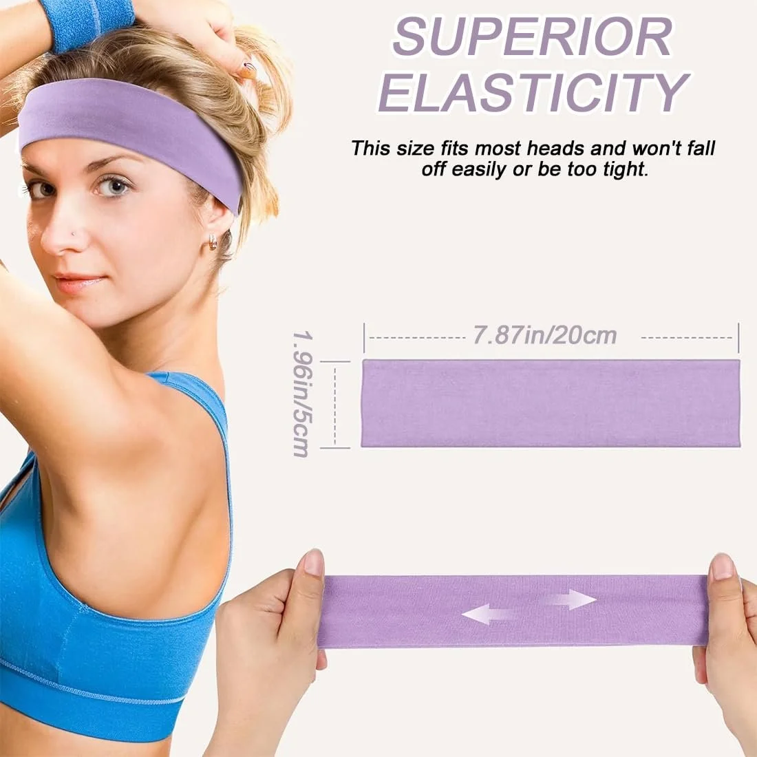 Пов'язка на голову для жінок Нековзна Модна, фото №6 Пов'язка на голову для жінок Нековзна Модна, фото №6