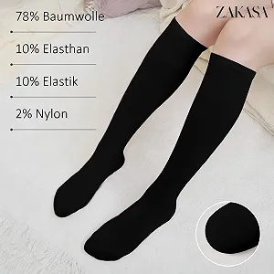 Шкарпетки до коліна ZAKASA для чоловіків та жінок, 4 пари synthetic.ua - Фото 1