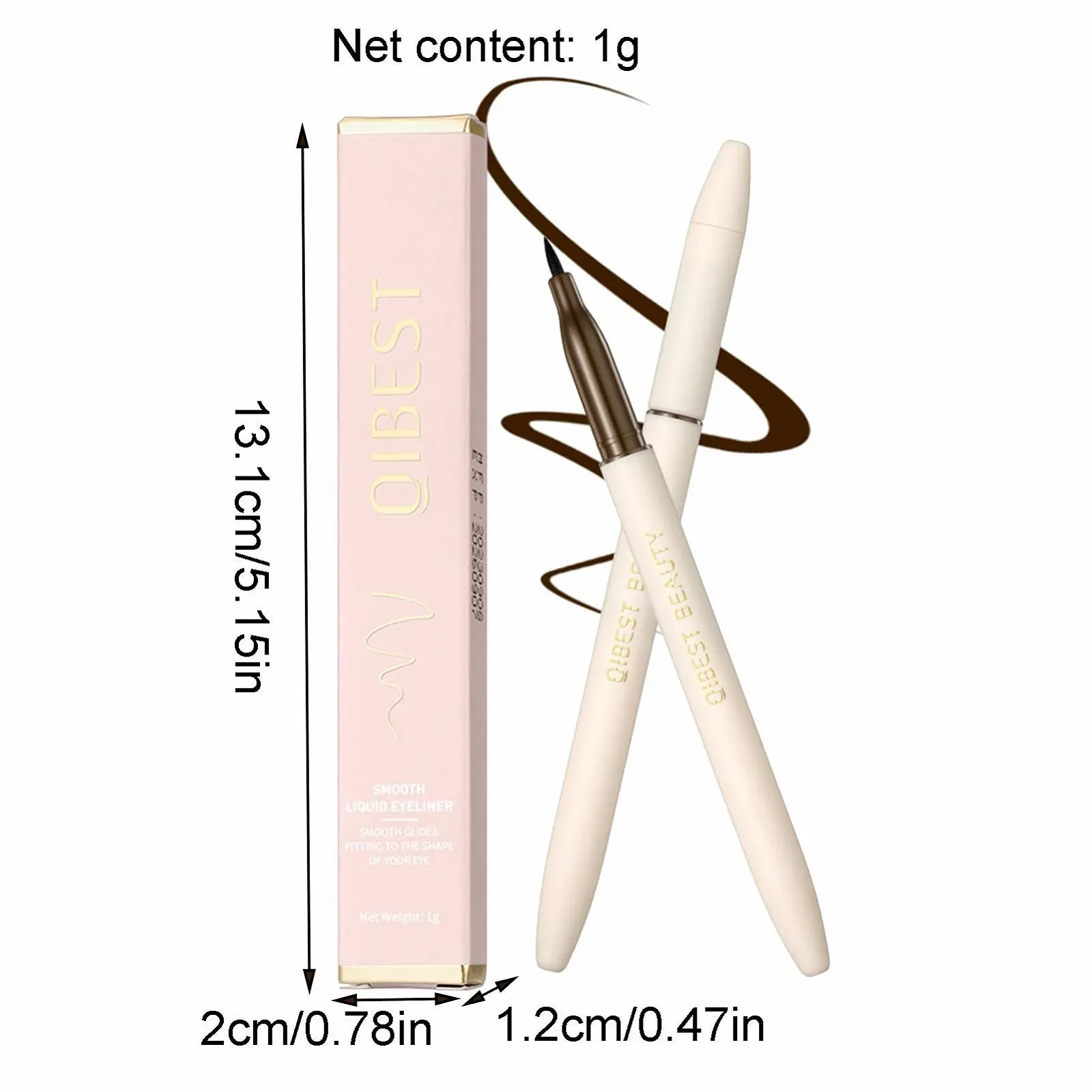 Фломастер-підводка для очей Швидковисихаюча Стійка Водостійка, фото №5 Фломастер-підводка для очей Швидковисихаюча Стійка Водостійка, фото №5