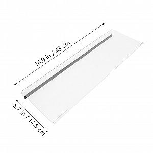 Подставка для клавиатуры акриловая прозрачная с нескользящим дизайном, наклонная, эргономичная, подходит для различных клавиатур, разные цвета synthetic.ua - Фото 1