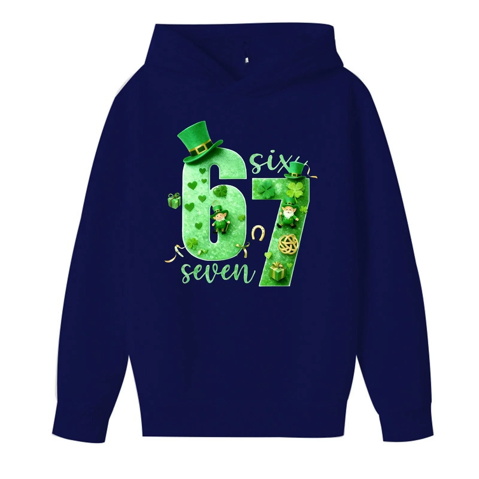 Худі з принтом 67, фото №5