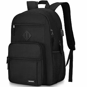 Рюкзак для ноутбука Bikrdo 15.6-17.3" з USB-портом Чорний - Фото 1