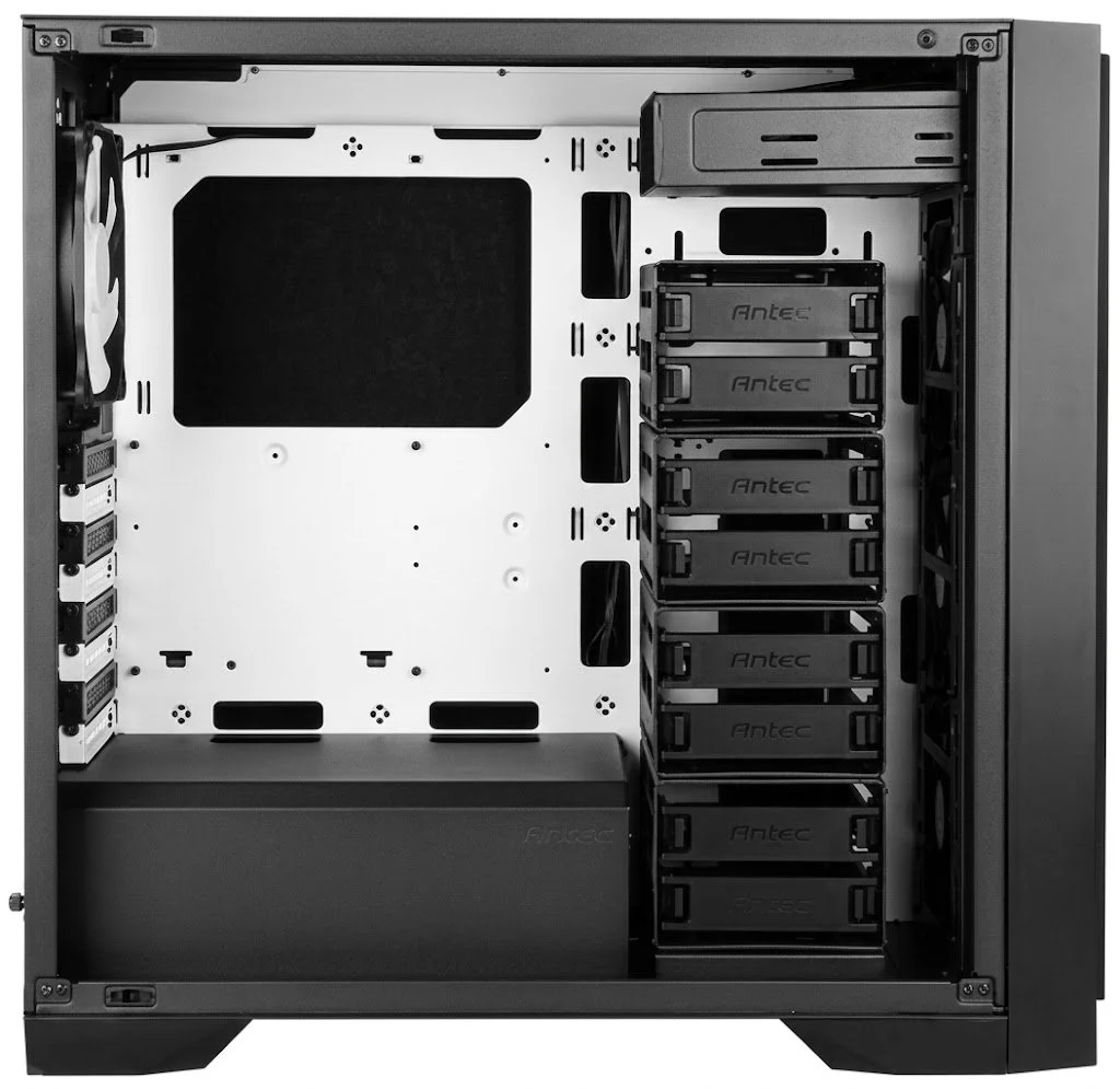Корпус для ПК Antec P101 Silent Black / без БЖ / Чорний, фото №2