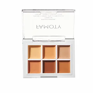 Палетка консилерів WishesMar Коректор кольору для темних кіл 6 відтінків #C - Фото 1