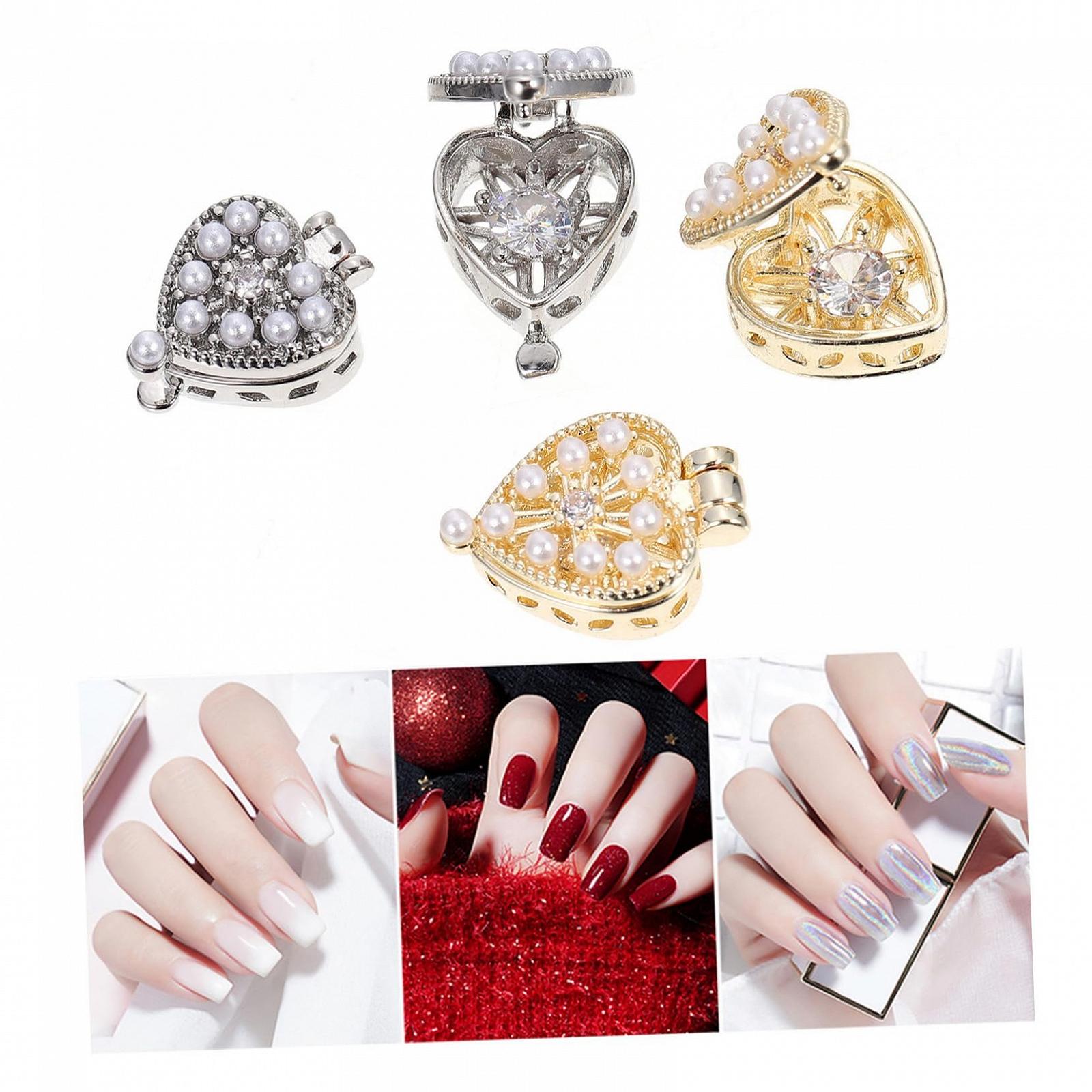 Стразы для ногтей FRCOLOR Сердце, 8 шт. Набор для дизайна ногтей с роскошными накладками для маникюра для вечеринок и художественного оформления, фото №5 Стразы для ногтей FRCOLOR Сердце, 8 шт. Набор для дизайна ногтей с роскошными накладками для маникюра для вечеринок и художественного оформления, фото №5