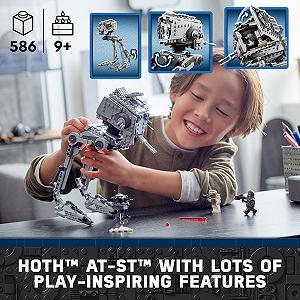 Lego Star Wars 75322 at-ST auf Hoth synthetic.ua - Фото 1