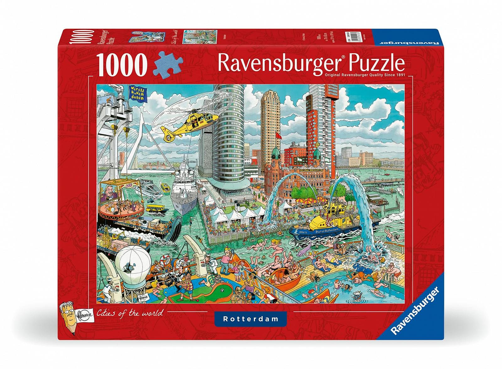 Пазл Ravensburger Rotterdam 1000 деталей 14+, фото №2