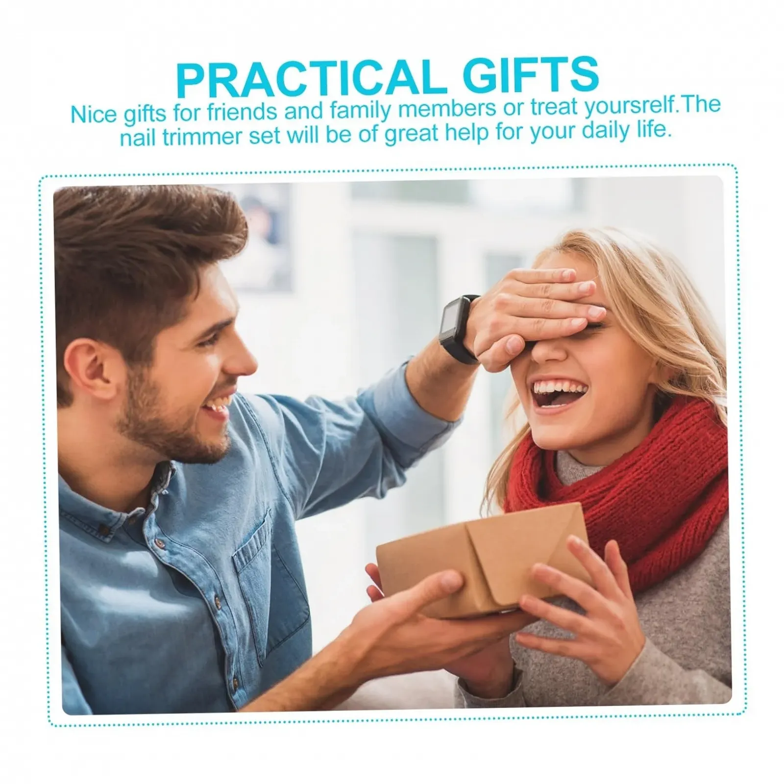 Набор для маникюра PACKOVE 16 шт. с кусачками, пилочкой и инструментами из нержавеющей стали для профессионального ухода, фото №5