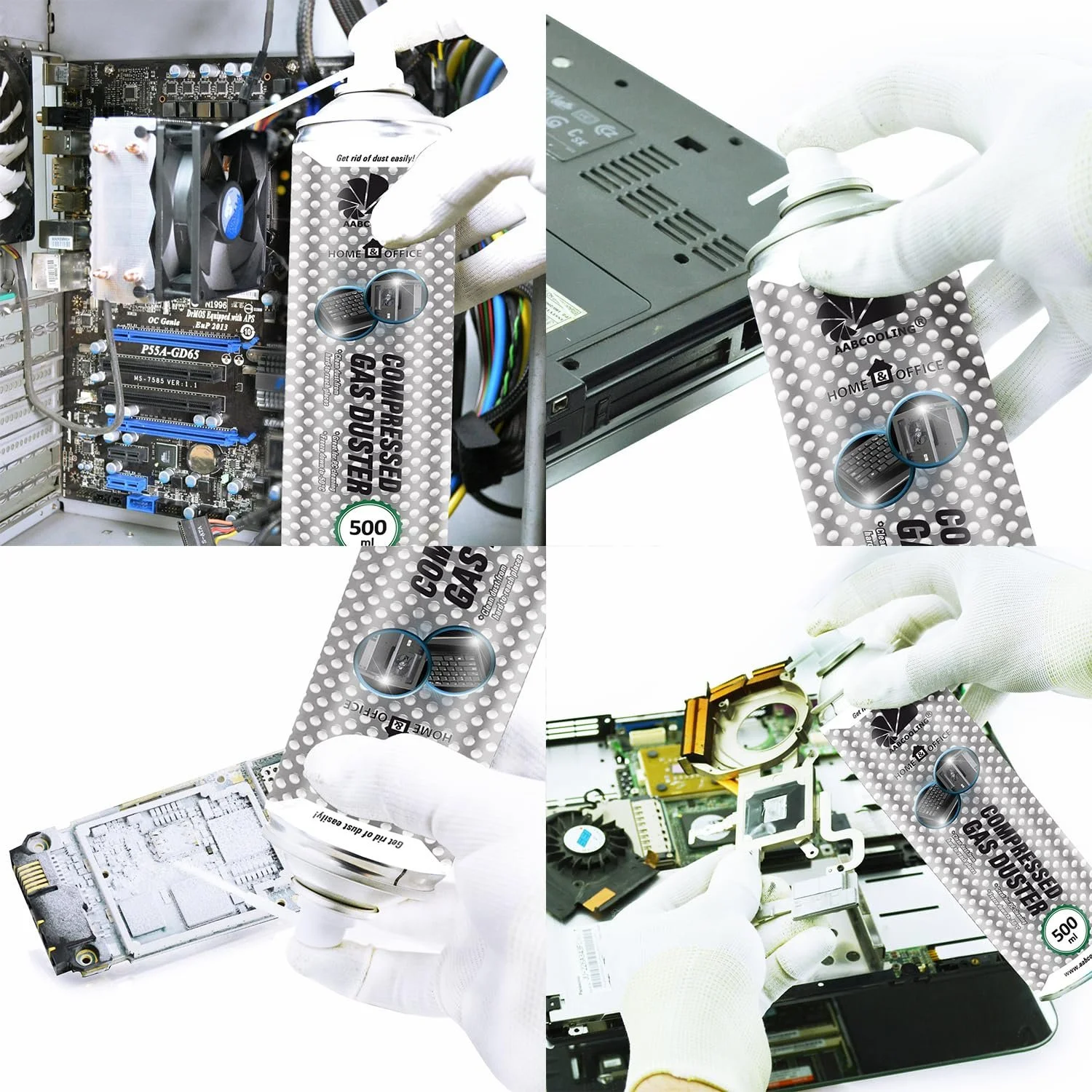 Охолоджуючий спрей AABCOOLING Home&Office 3 x 500 мл до -50°C, фото №9