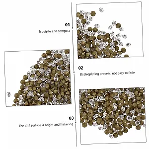 Стразы COHEALI для ногтей, 2 шт. Блестящие кристаллы для украшений ногтей, ювелирных изделий и чехлов для телефонов. Примерно в упаковке. Легкие и портативные для творческих проектов synthetic.ua - Фото 1