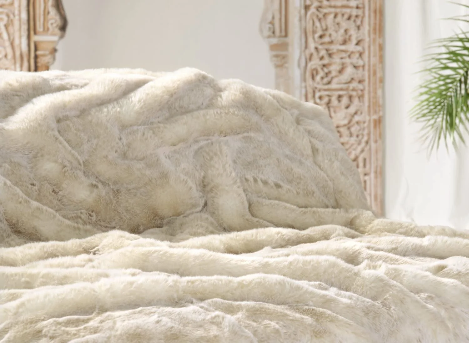 Покривало Wohnen & Accessoires штучне хутро 170 x 220 см, фото №1