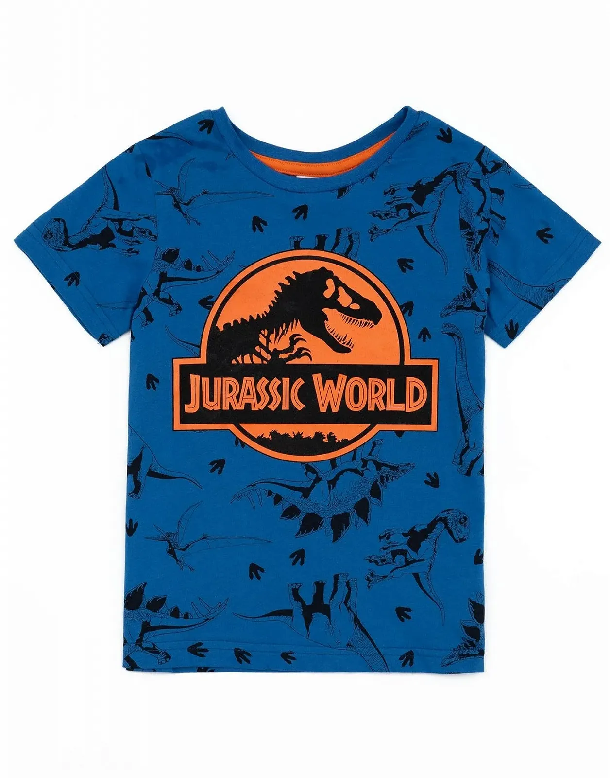 Комплект пижамный Jurassic World для мальчиков, голубой, фото №3