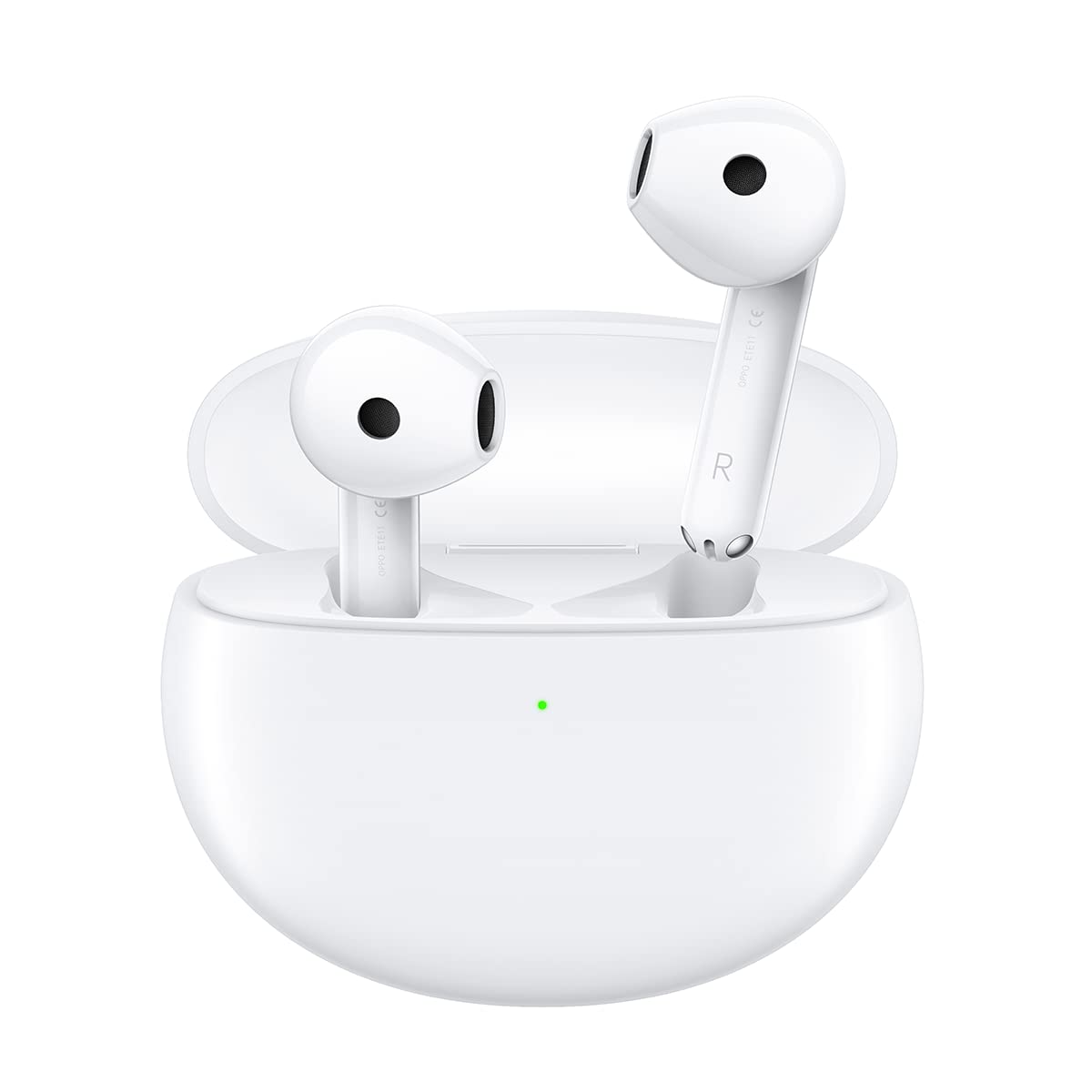 Беспроводные наушники OPPO Enco Air 2 Bluetooth Полувнутриушные Шумоподавление 24 часа батарея Легкие Инновационный дизайн IPX4 Белые, фото №1