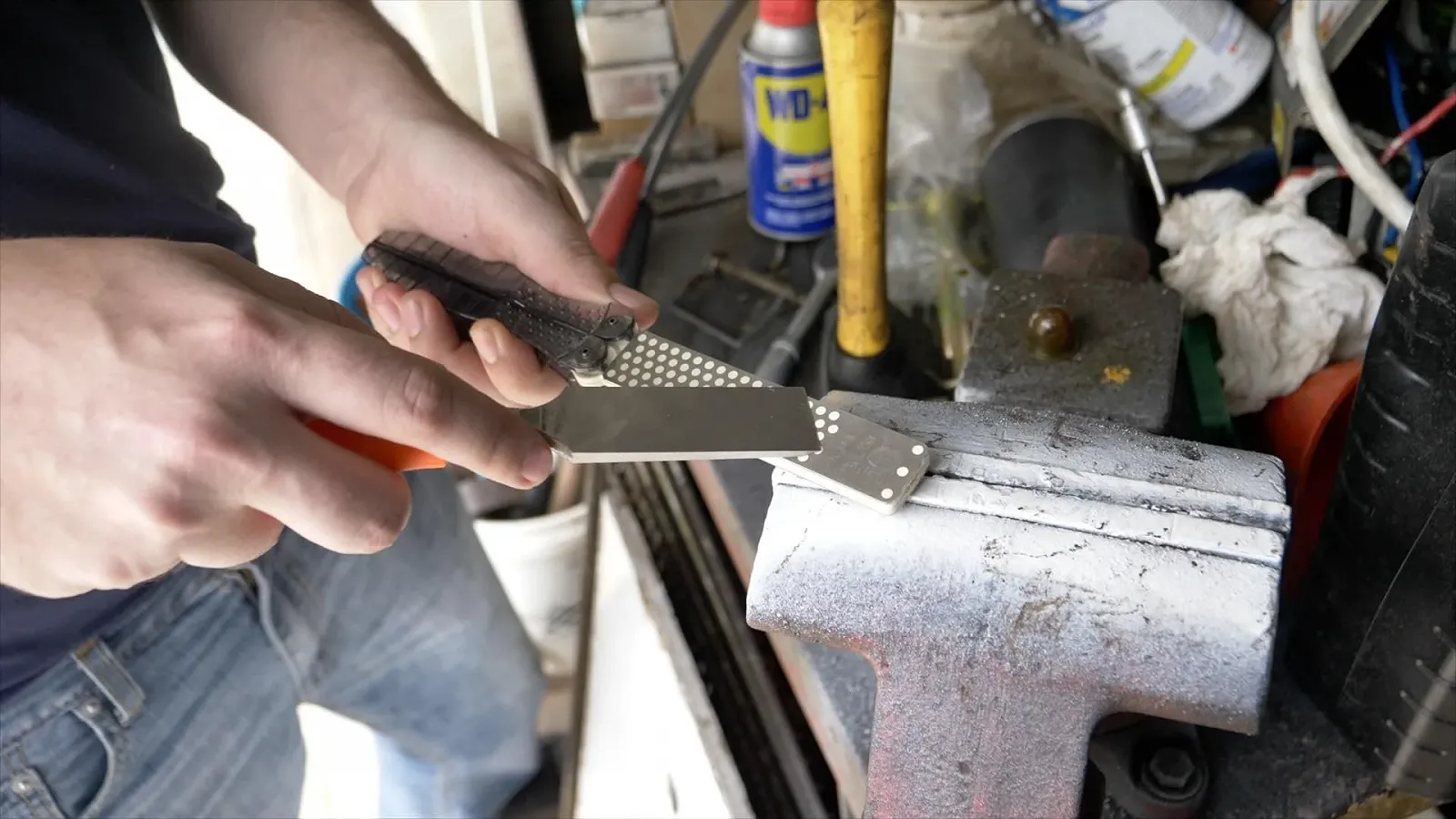 Точилка для ножей DMT Diafold FWMEF-H двухсторонняя Extra-Fine Hardcoat Surface Clear, фото №7