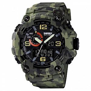 Годинник Skmei 1520CMGN Green Camo - Фото 1