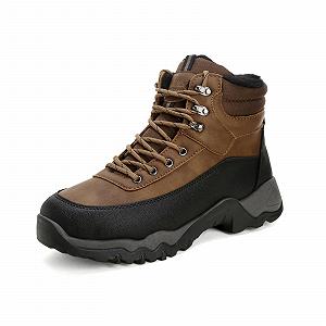 Трекинговые ботинки мужские зимние Bergschuhe, теплые зимние ботинки, зимние сапоги, удобные водонепроницаемые туристические ботинки, снегоступы для активного отдыха, мужские ботинки для трейлраннинга - Фото 1