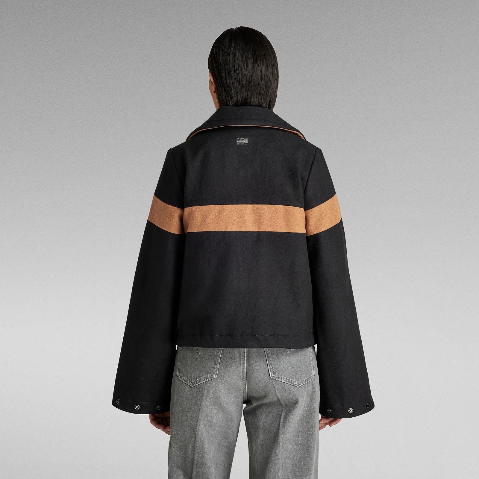 Женская куртка G‑Star Pantzer Flair Jacket Covery Wool Recycled - S, фото №3 Женская куртка G‑Star Pantzer Flair Jacket Covery Wool Recycled - S, фото №3