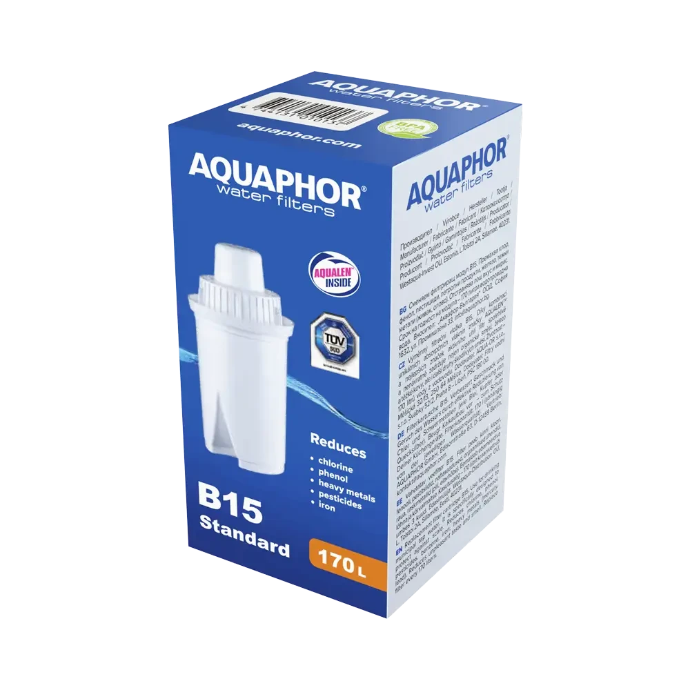 Картридж Аквафор В15 (В100-15) для фильтра-кувшина, фото №2 Картридж Аквафор В15 (В100-15) для фильтра-кувшина, фото №2