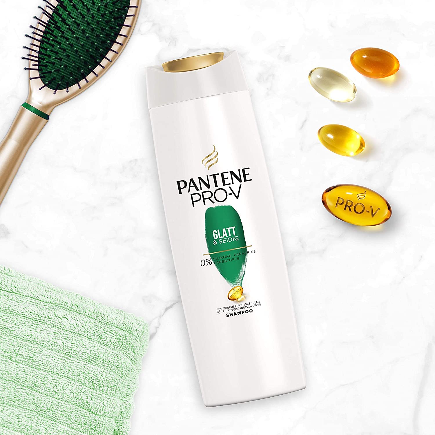 Шампунь Pantene Pro-V Smooth & Silky для неслухняного волосся, фото №6