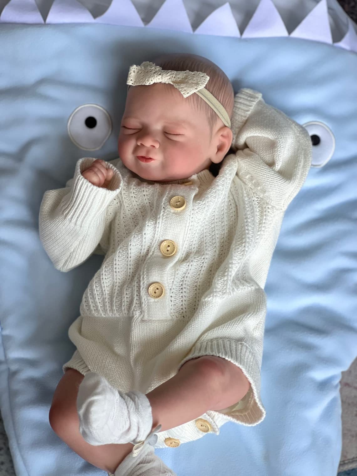 Лялька Zero pam Sleeping Reborn Baby Dolls Реалістична Силіконова Новонароджена Іграшка М'яке Тіло Вінілові Кінцівки, фото №2