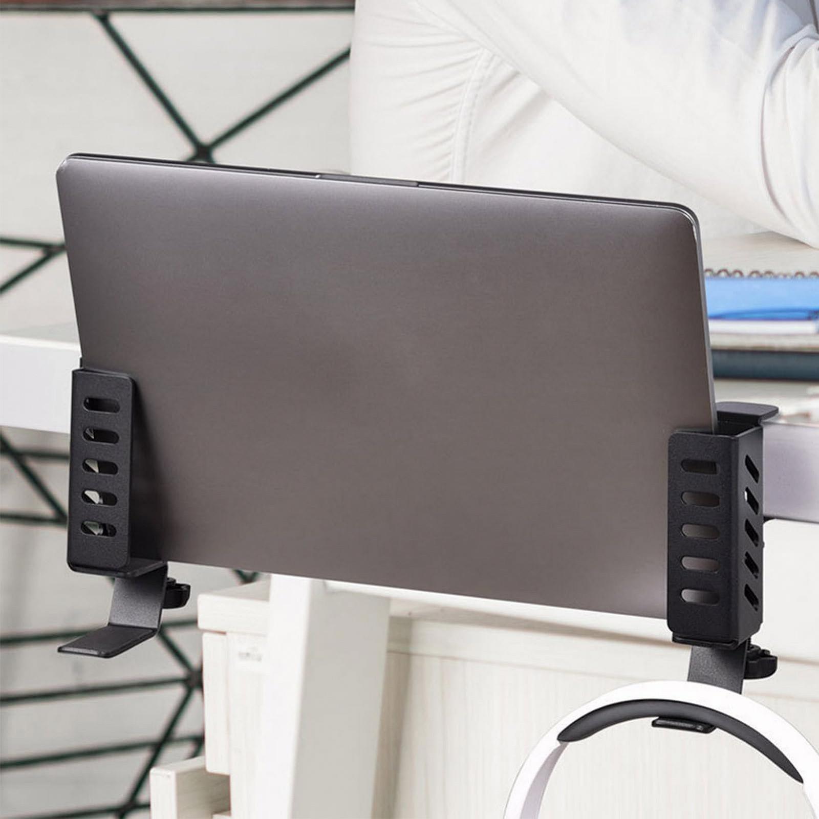 Настільний органайзер для ноутбука Generic - Тримач без свердління, регульована стійка, фото №9