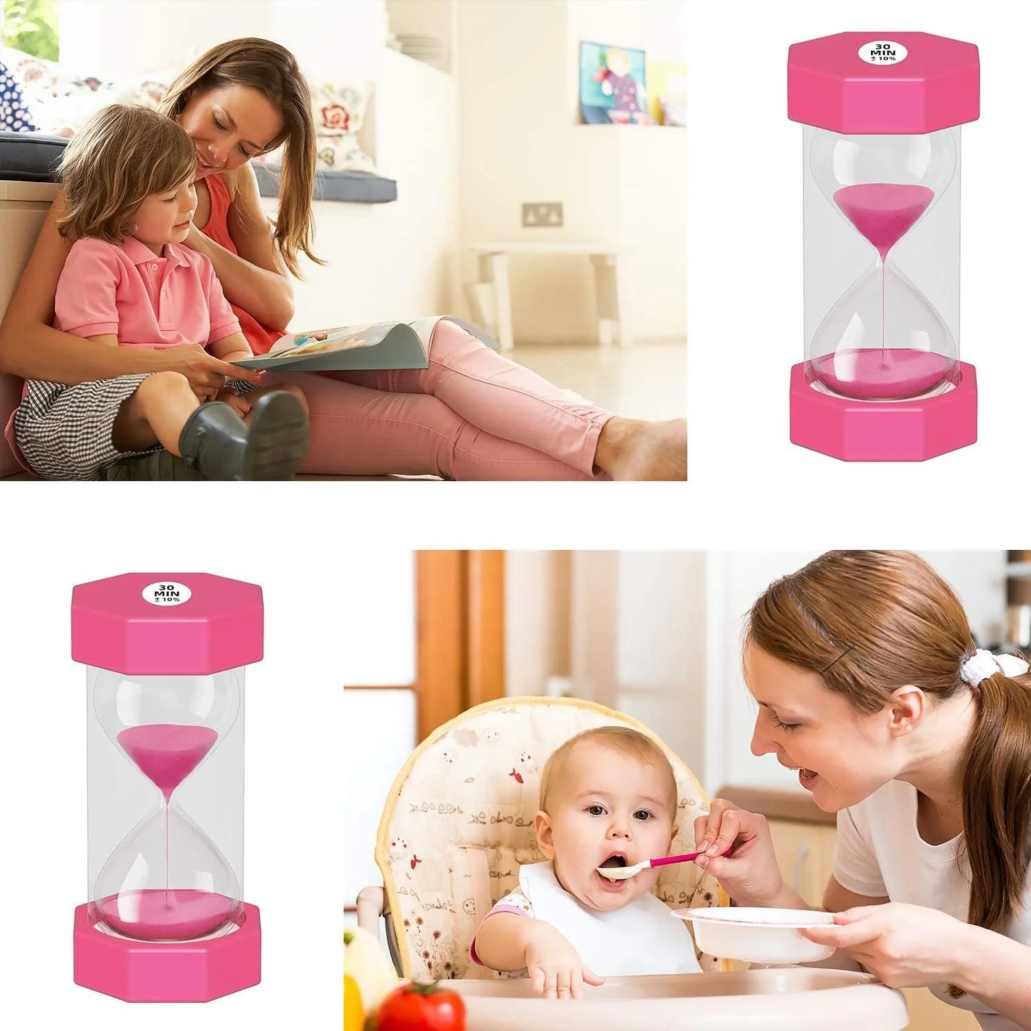 Пісочний годинник 30 хвилин Pink, фото №5 Пісочний годинник 30 хвилин Pink, фото №5