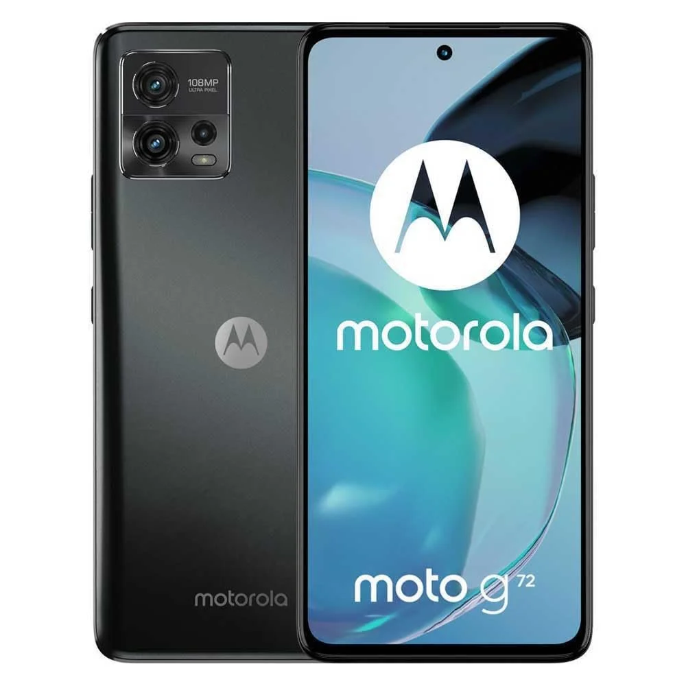 Смартфон Motorola Moto G72 Dual SIM 128GB 8GB RAM Meteorite Grey, фото №1
