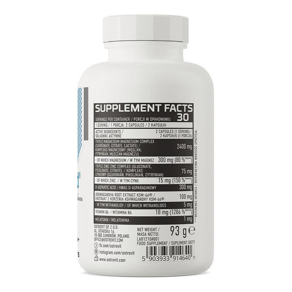 Бустер тестостерона OstroVit ZMAdvanced 60 caps, фото №2