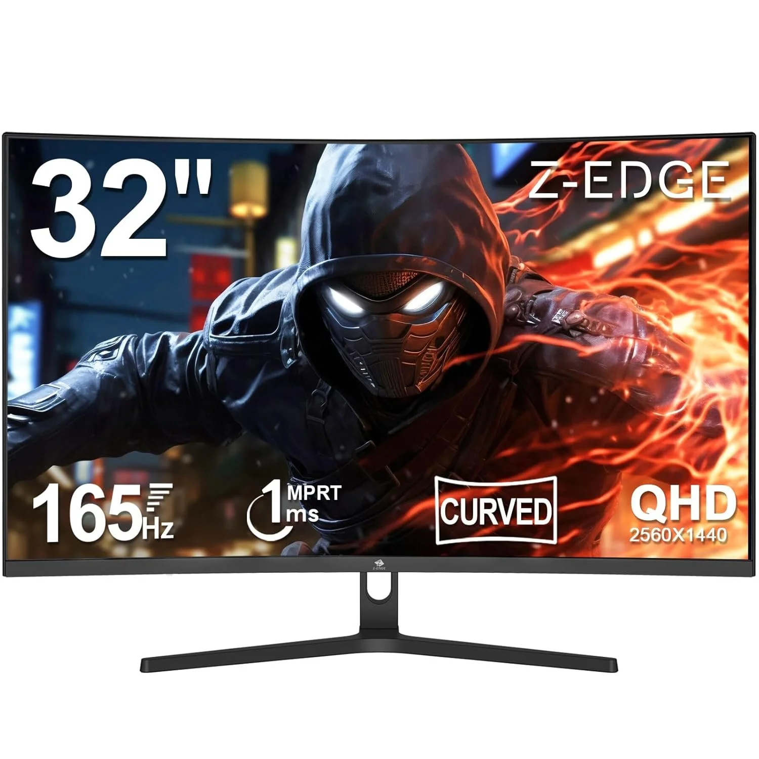 Монитор 32" Z-Edge UG32 2K VA 165 Гц, фото №1