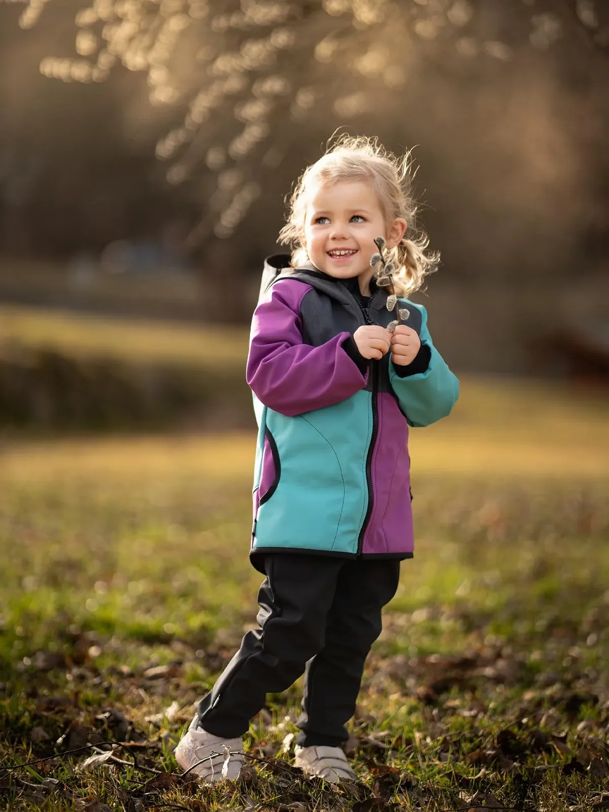 Детская куртка Softshell с флисом Basic Unuo, фото №5