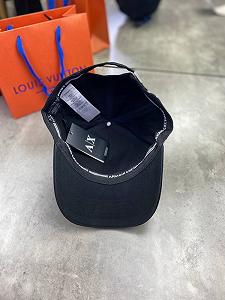 Черная кепка Armani с лого AX gu458 synthetic.ua - Фото 1