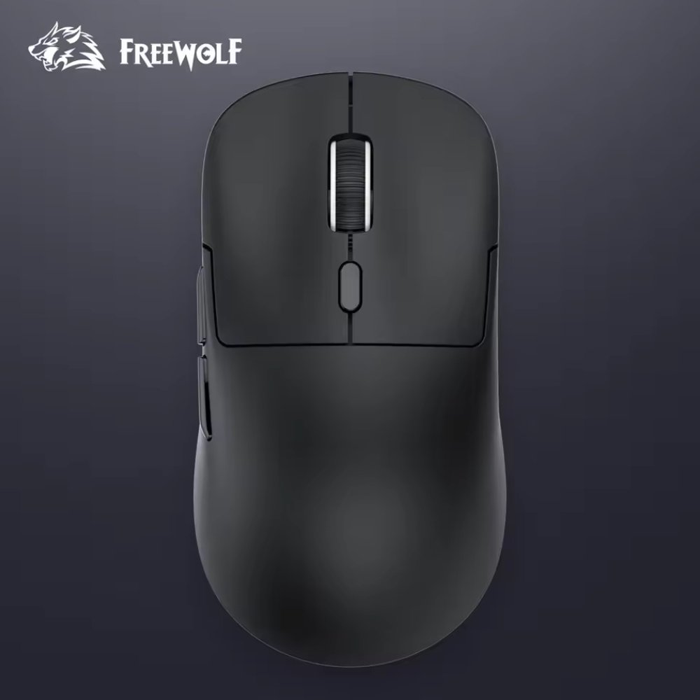 Миша FreeWolf A6 White 24000DPI PAM3311 1000Hz 59г, фото №15