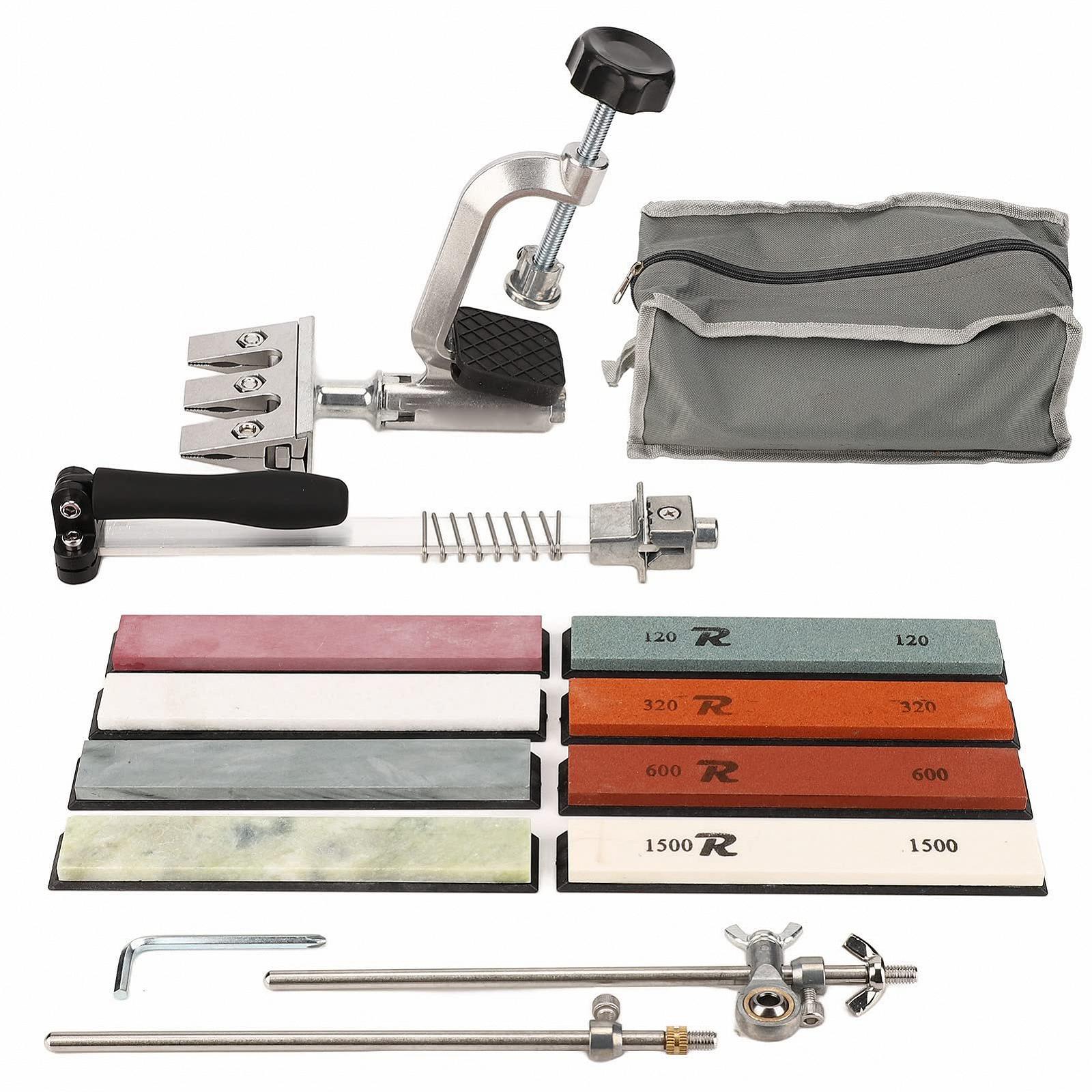 Точильна система KIMISS Vertical Bar Stone Sharpening System вертикальна професійна для кухонних ножів, фото №1