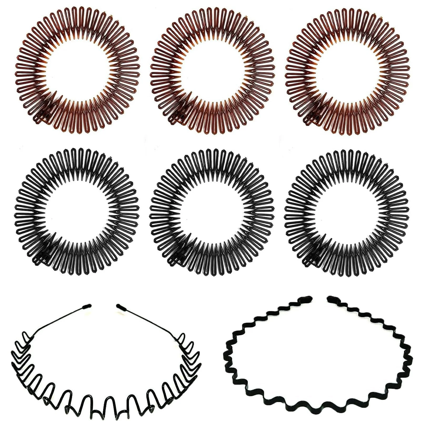 Набор эластичных пластиковых обручей., фото №1