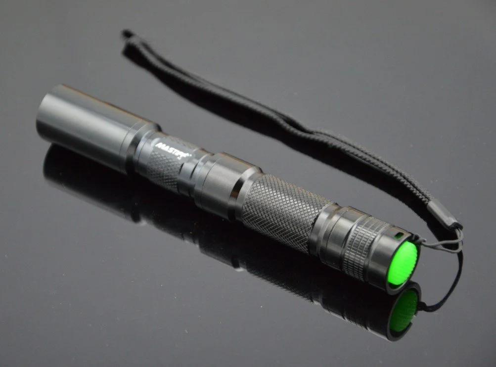 Ліхтар Mastiff A2 1 W 365 nm Ультрафіолетове світло для затвердіння УФ-випромінювання, ліхтарик і нейлонова кобура, фото №1